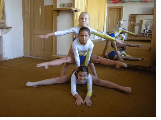 Přebor Čech oddílů ČOS ve sportovní gymnastice žen.