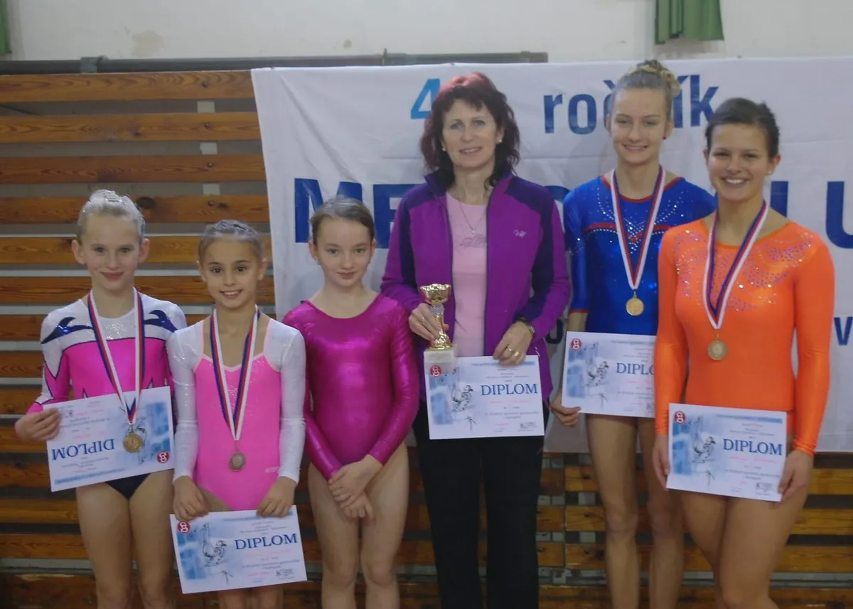 49.ročník Memoriálu M.Brdíčkové – Šplíchalové a 4.ročník župního přeboru Jaroslava Šplíchala ve sportovní gymnastice v Chrudimi.