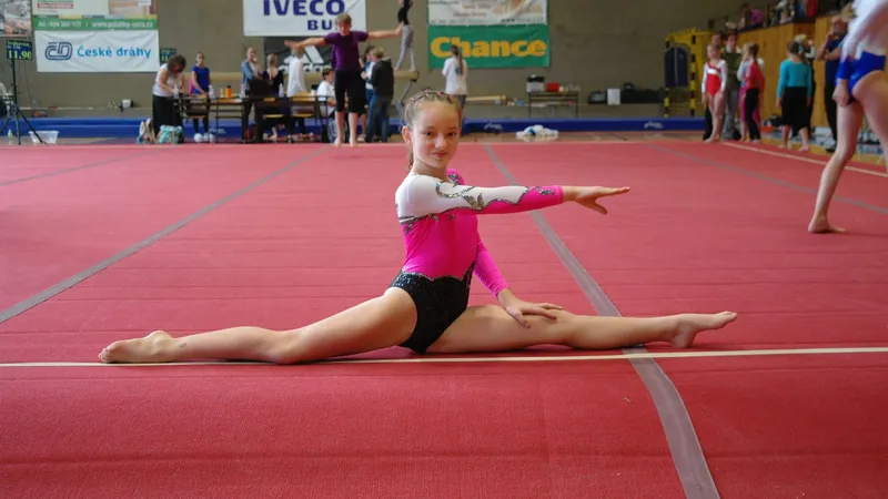 Bára Šimonová výborně zacvičila na MČR ve sportovní gymnastice.