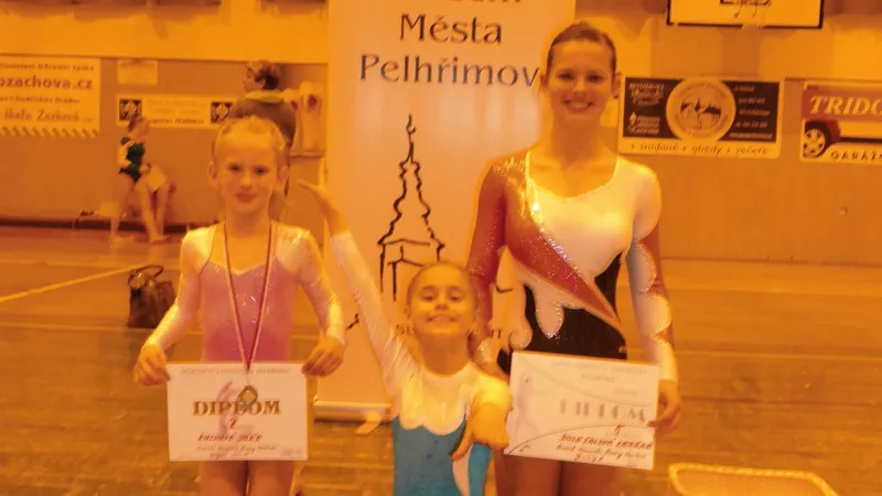 Chrudimské sportovní gymnastky výborně závodily v Pelhřimově.