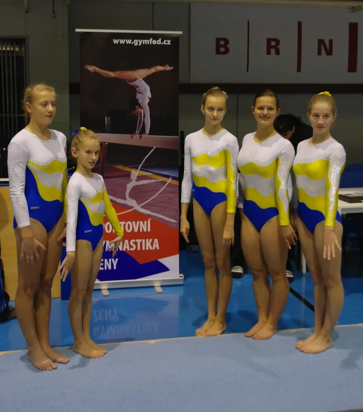 Mistrovství ČR družstev ve sportovní gymnastice. Brno 5-6.12.2014