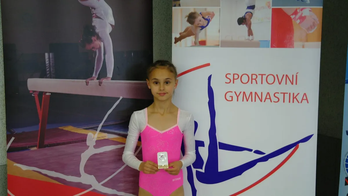 Karolína Horníková vybojovala skvělé páté místo na MČR ve sportovní gymnastice.