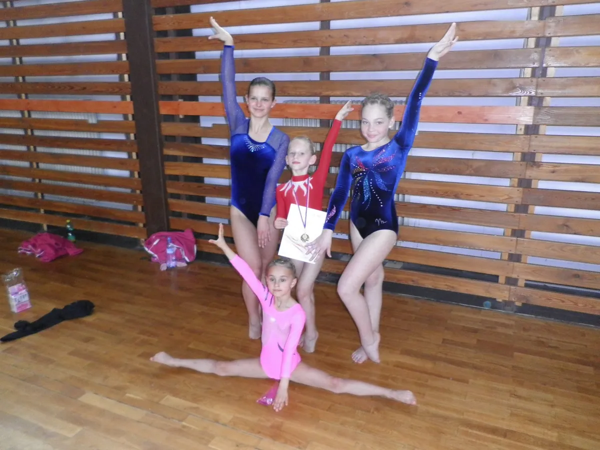 Dvě chrudimské sportovní gymnastkyzískaly zlato v Bedřichově.