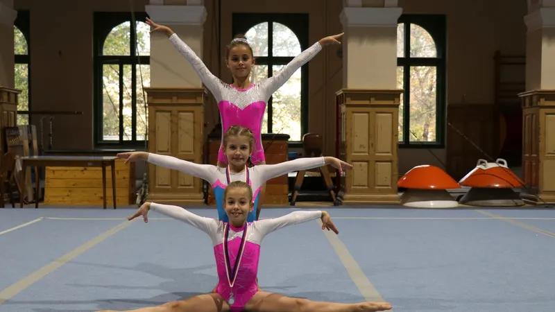 Chrudimské sportovní gymnastky získaly vzácné medaile na Přeboru Čech ve sportovní gymnastice.