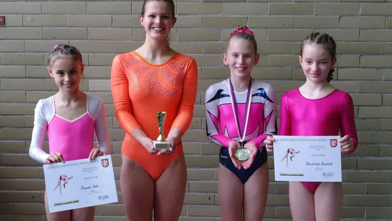 Velká cena Hradce Králové Dvě chrudimské sportovní gymnastky vybojovaly medaile.