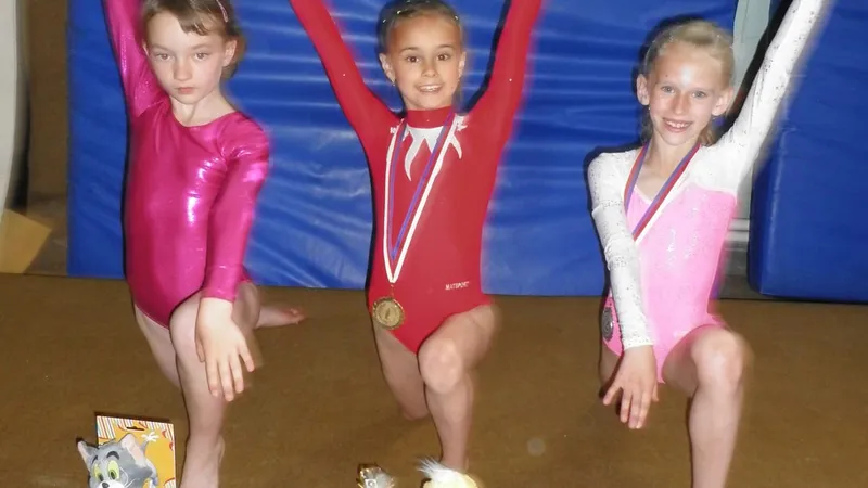 Chrudimské malé gymnastky přivezly opět medaile.