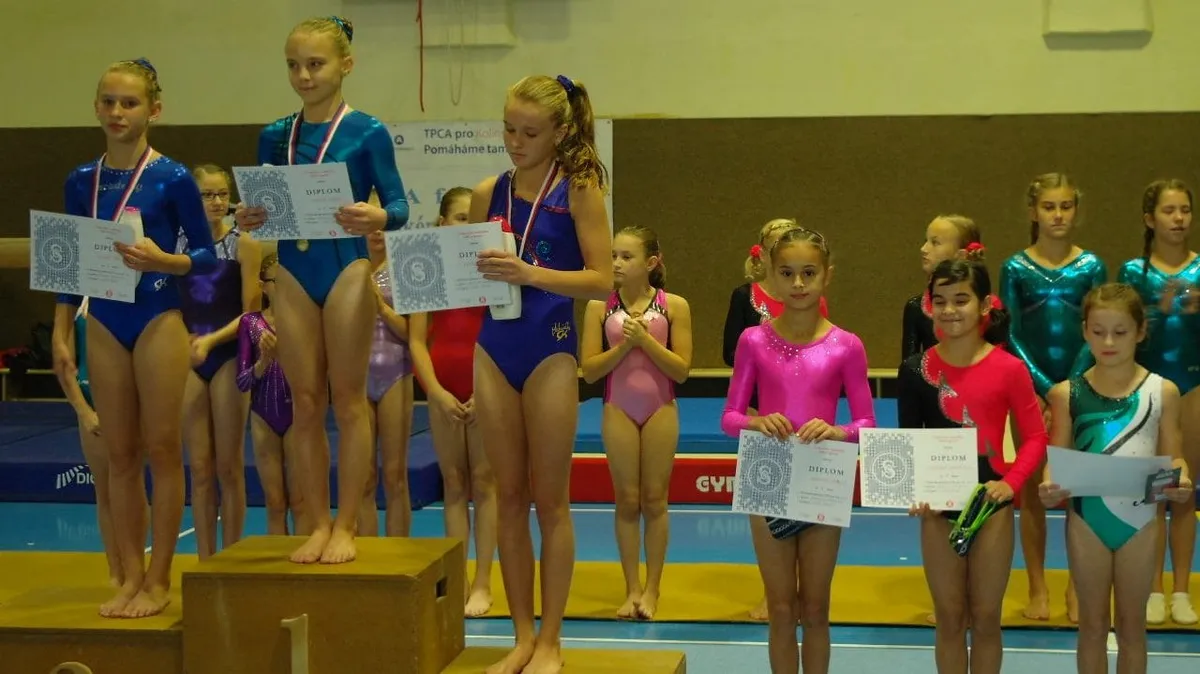 Přebor Čech oddílů ČOS ve sportovní gymnastice.