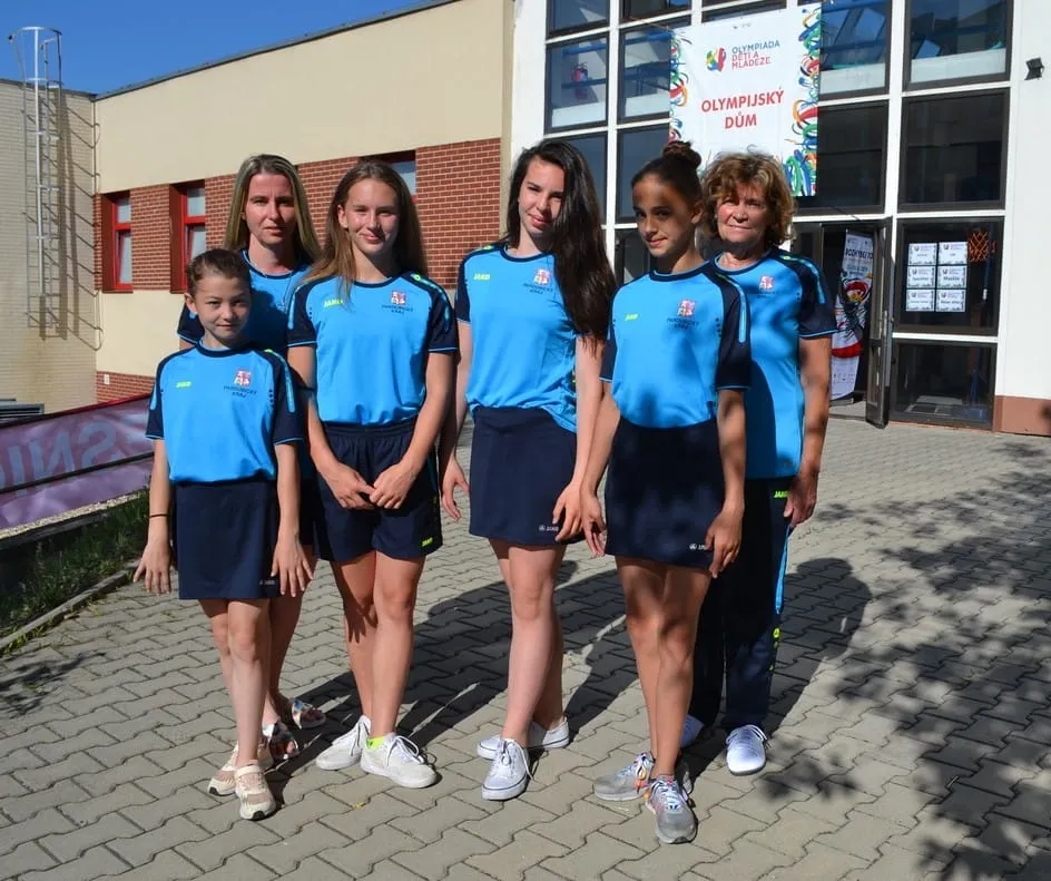 Chrudimské sportovní gymnastky reprezentovaly náš kraj na Olympiádě dětí a mládeže v Liberci 23.-28.6.2019 Liberec