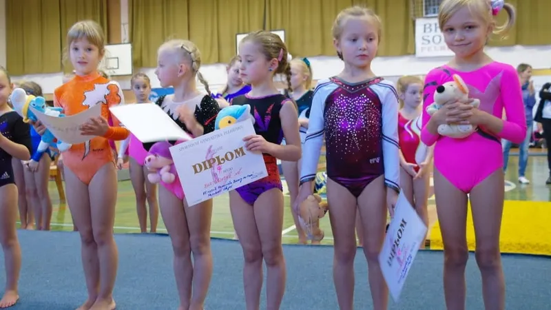 Chrudimské sportovní gymnastky mají medaile z Pelhřimova